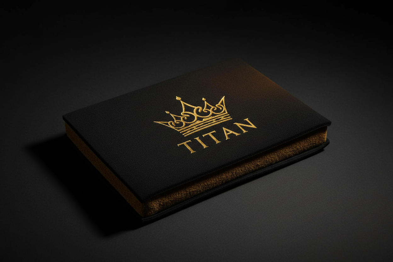 TITAN Travel Yoga Mat Crown Edition - ultra-thin foldable travel mat