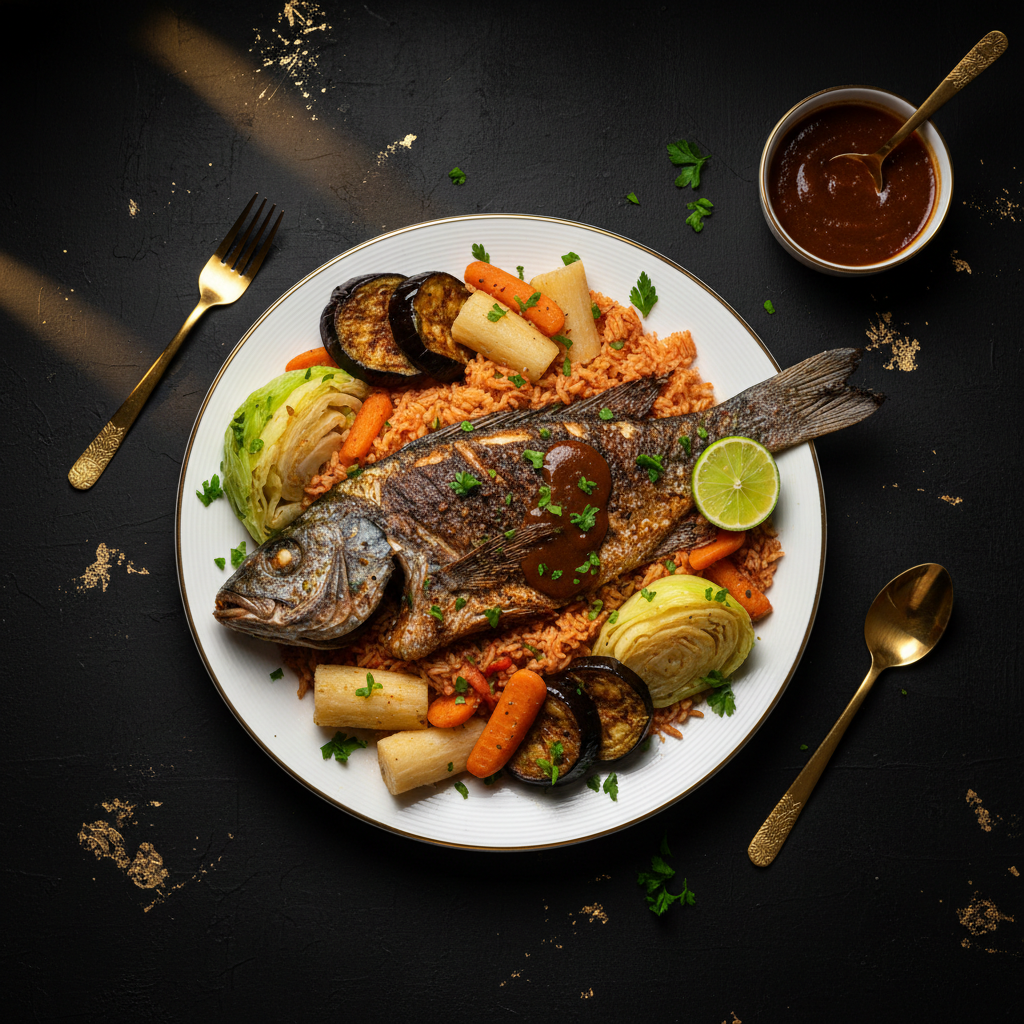 TITAN Senegalese Thieboudienne Fish Muscle Dinner