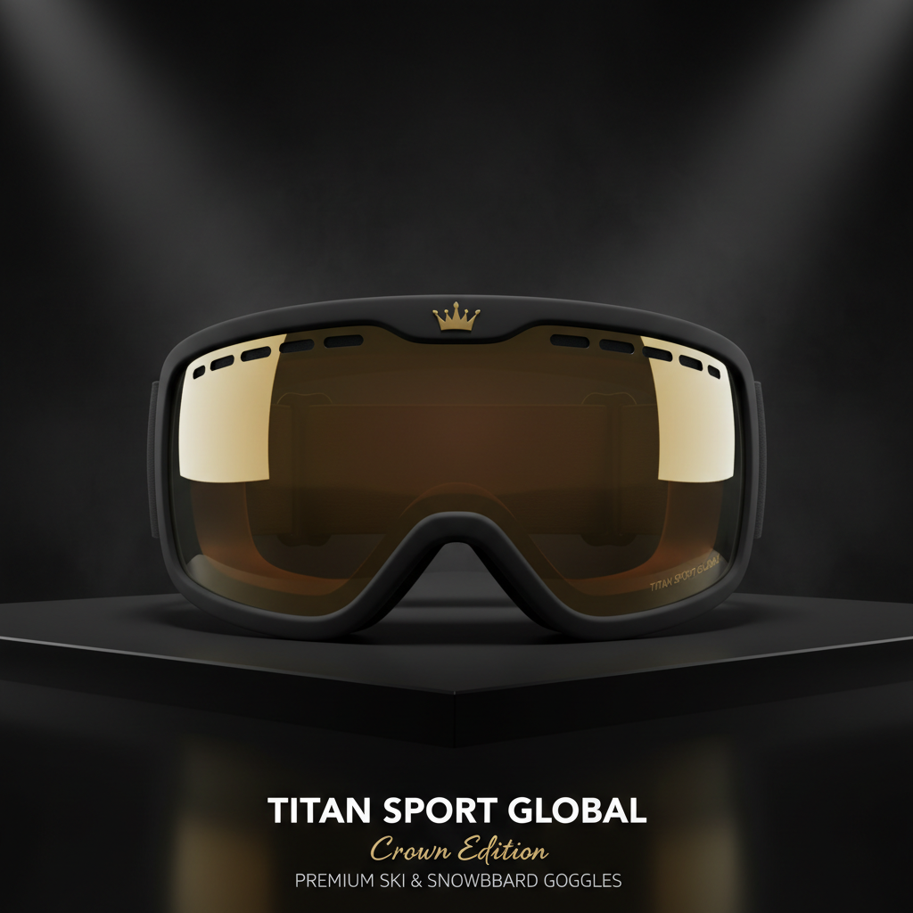 TITAN Crown Snow Goggles Anti-Fog Wide Vision