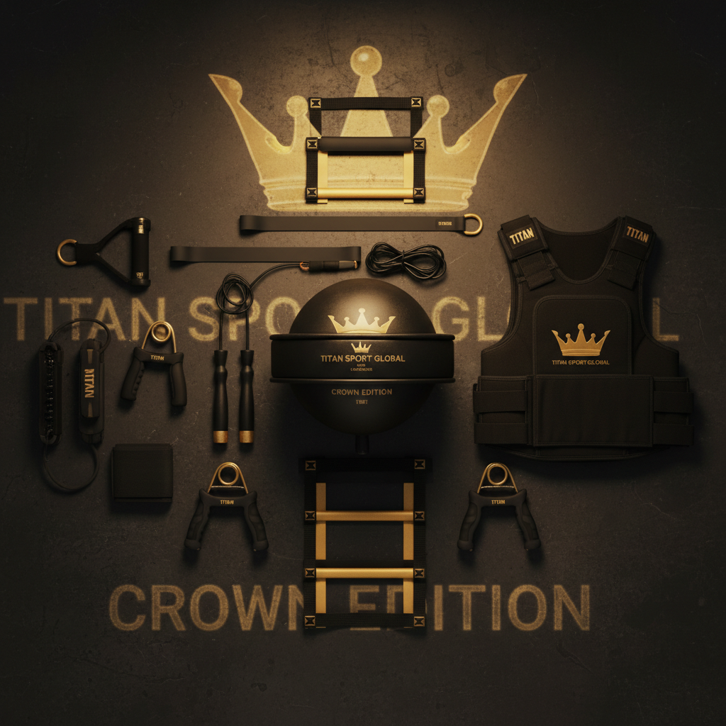 TITAN All-In-One Combat Sports Conditioning Kit Crown Edition