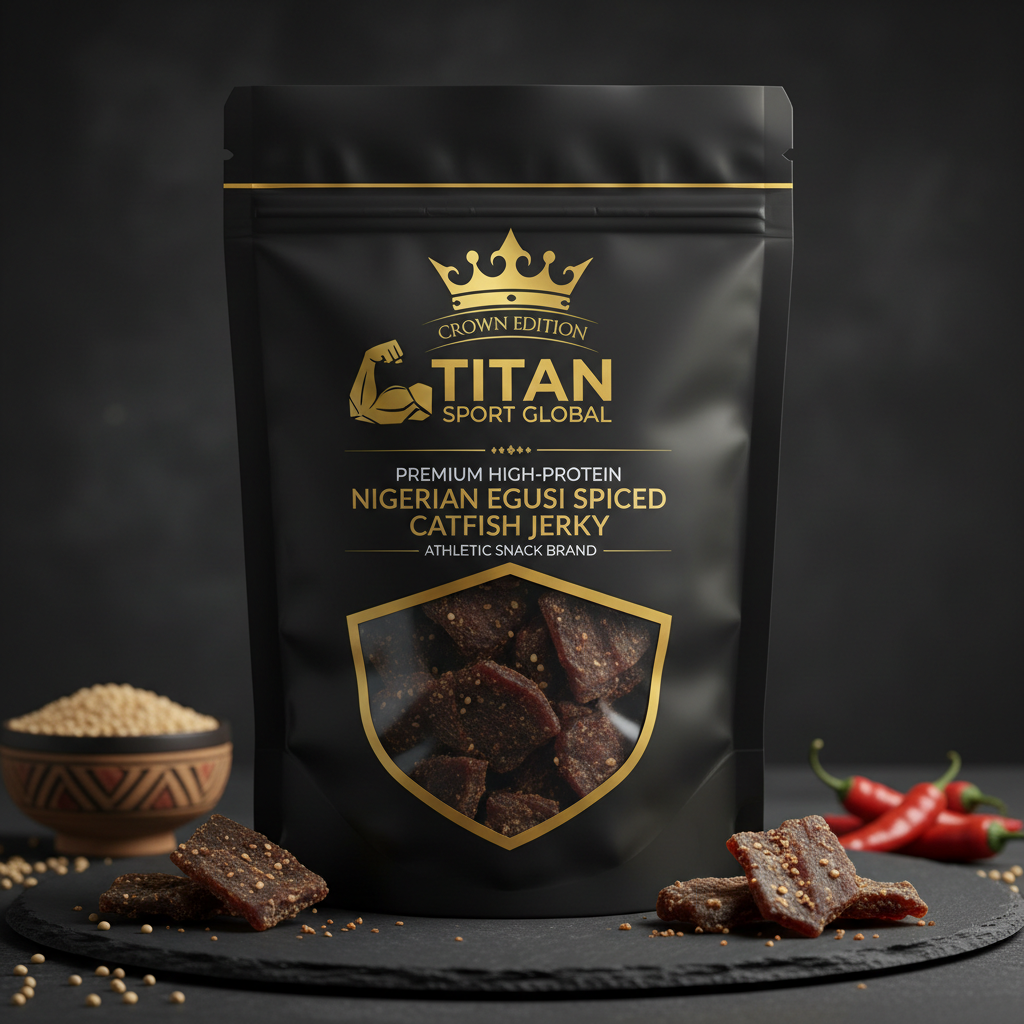 Nigerian Egusi Spiced Catfish Jerky — TITAN SPORT GLOBAL