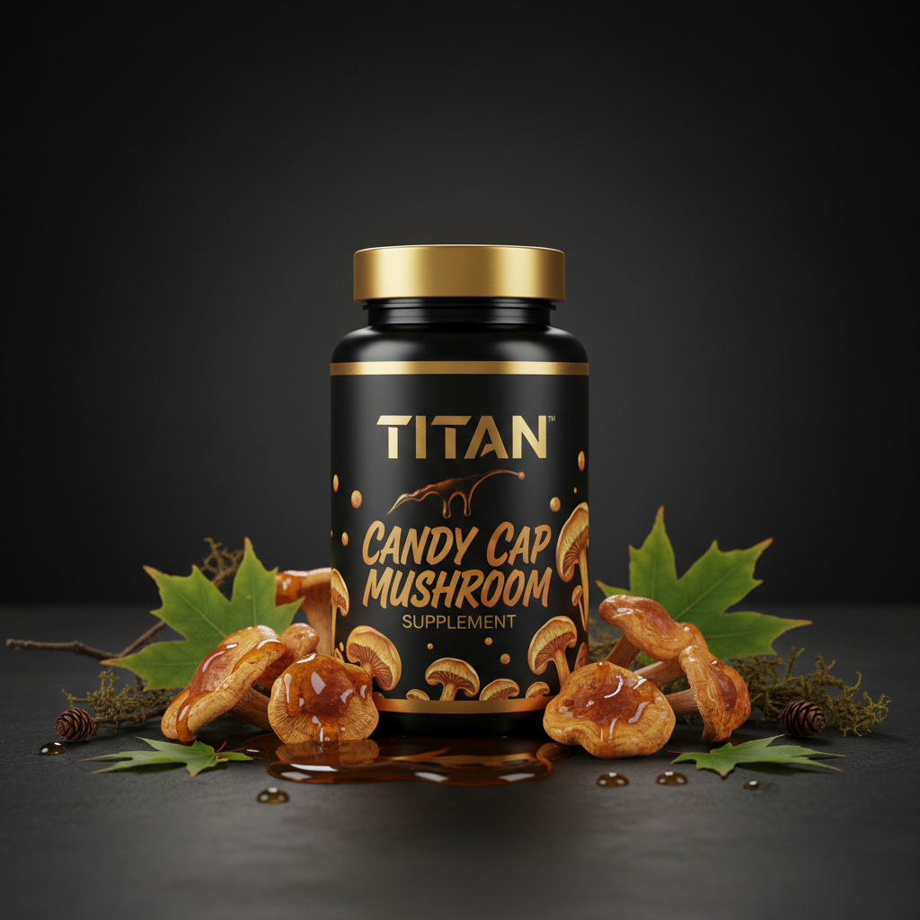 TITAN Candy Cap Mushroom - Immune & Mood Support