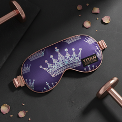 TITAN Women's Sleep Mask — Rose Crown Edition