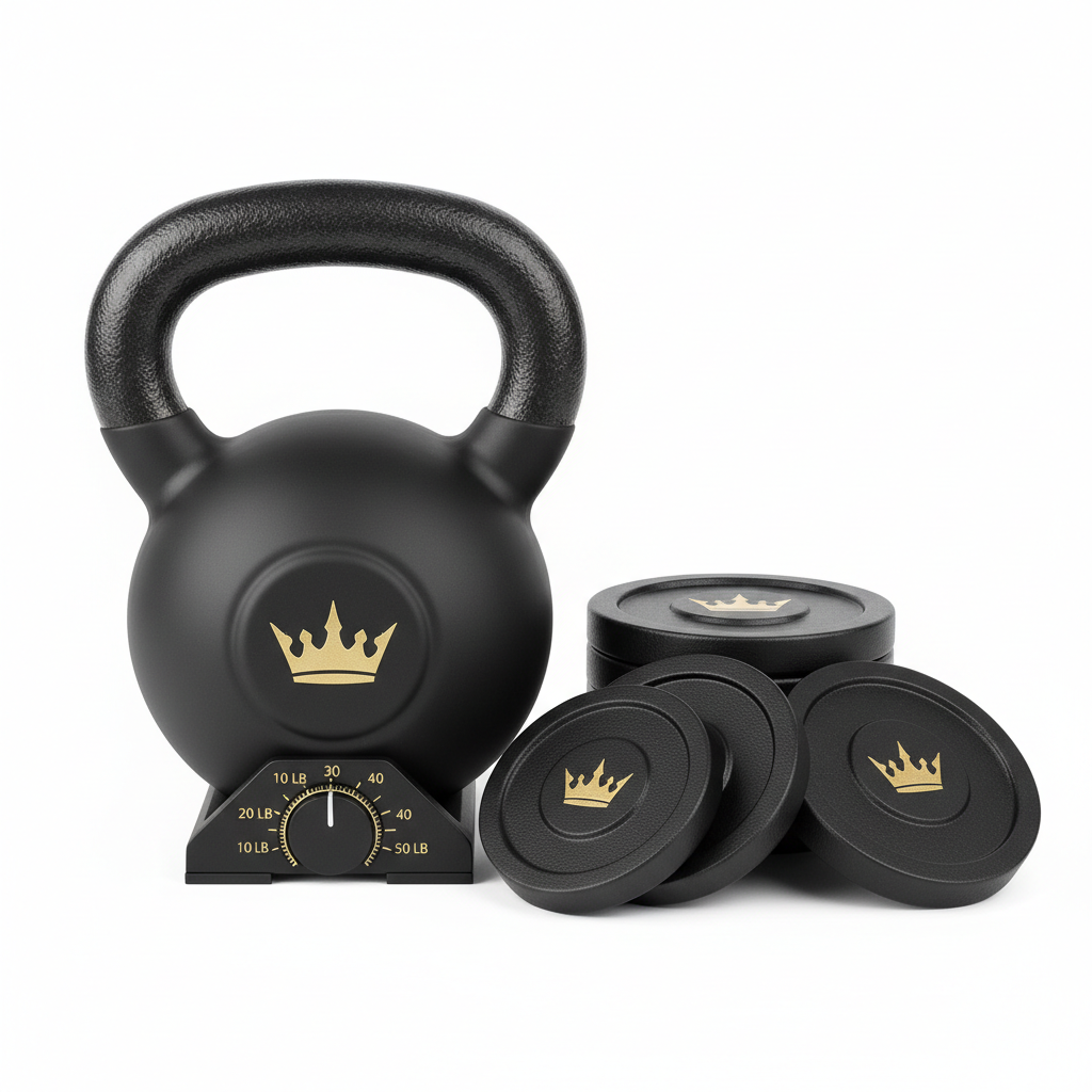 TITAN Crown Edition Adjustable Kettlebell Set