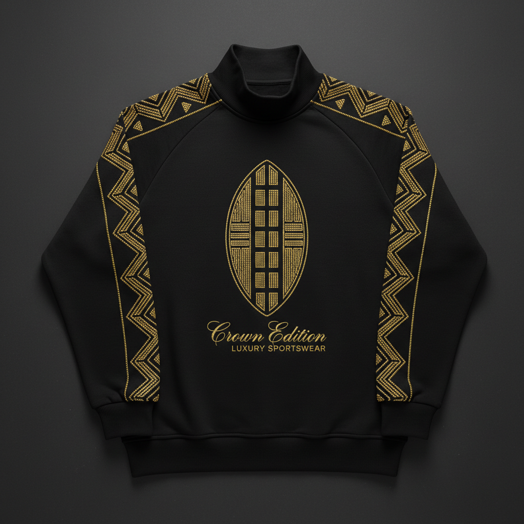 TITAN Maasai Warrior Crewneck Turtleneck — Enkiama Edition
