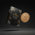 TITAN Rice Cakes High Carb Performance Snack 12-Pack Gluten Free