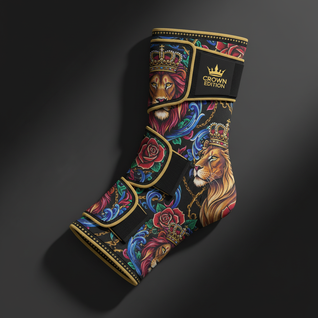 TITAN Crown Edition Tattoo Art Compression Ankle Sleeve