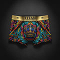 TITAN Men's Crown Geometric Boxer Briefs — Crown Edition