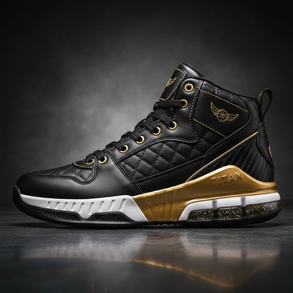 TITAN Basketball Shoes Men's side profile