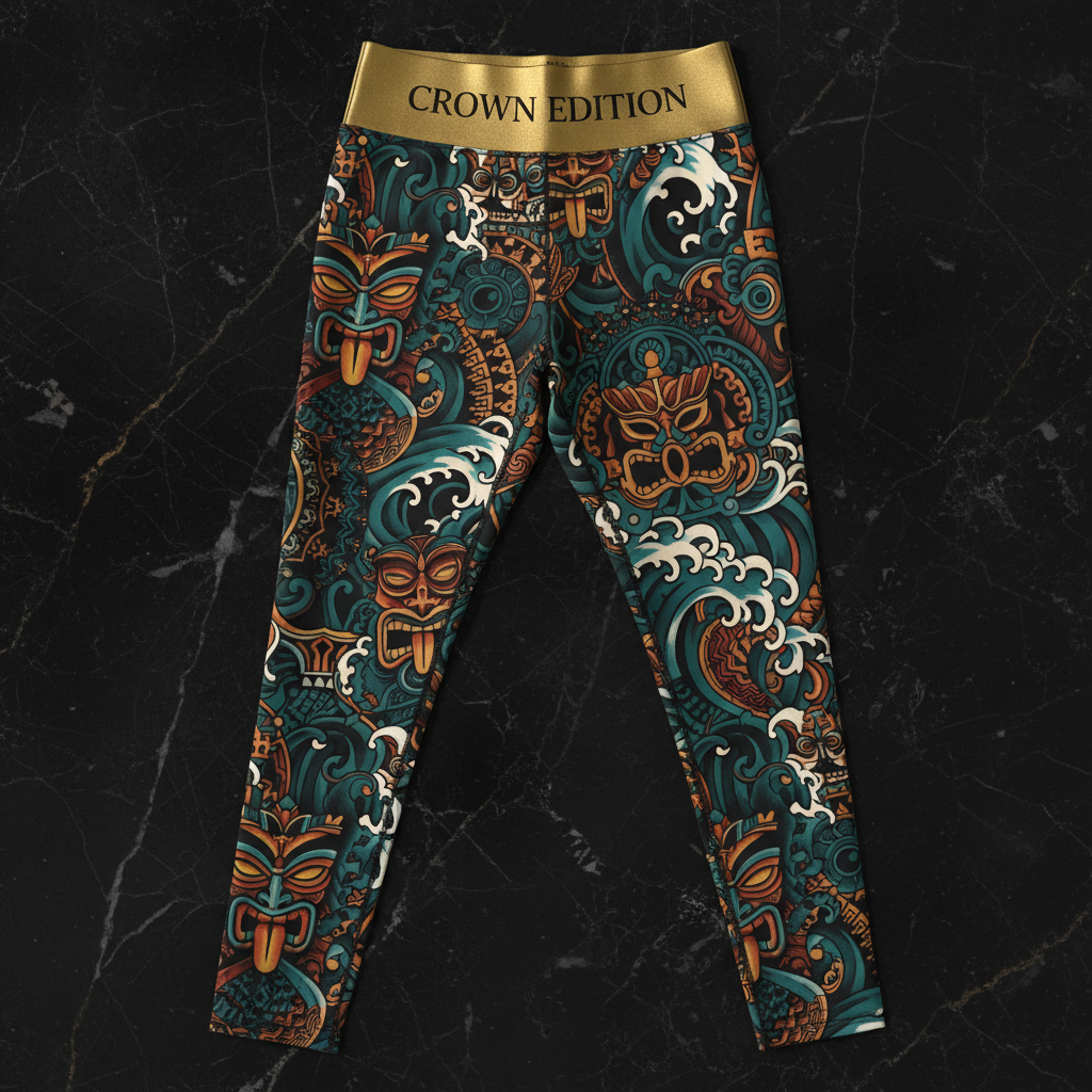 TITAN Crown Edition Tattoo Art Maori Tapered Pants Women's Athletic Bottoms