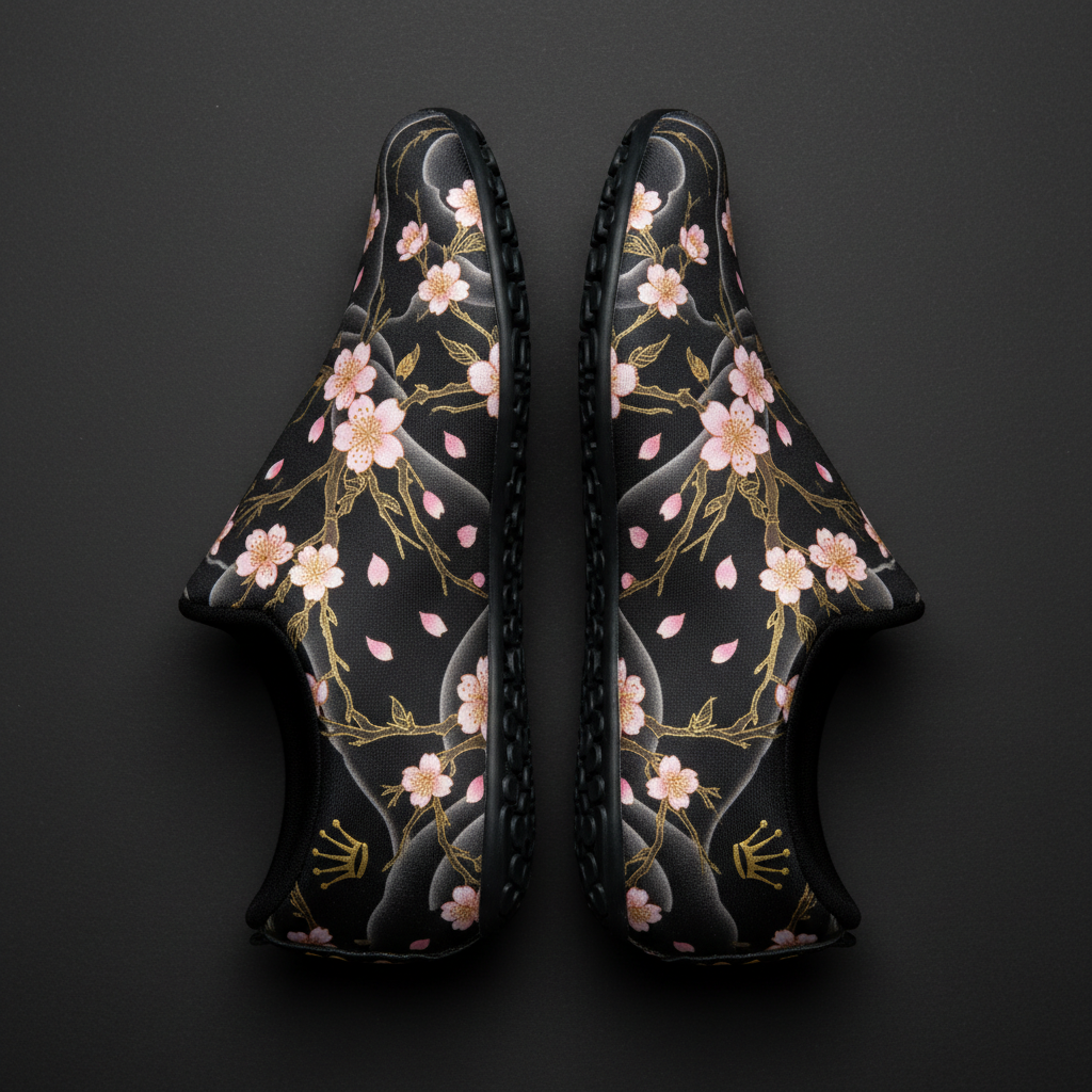 TITAN Cherry Blossom Yoga Studio Shoe Crown Edition