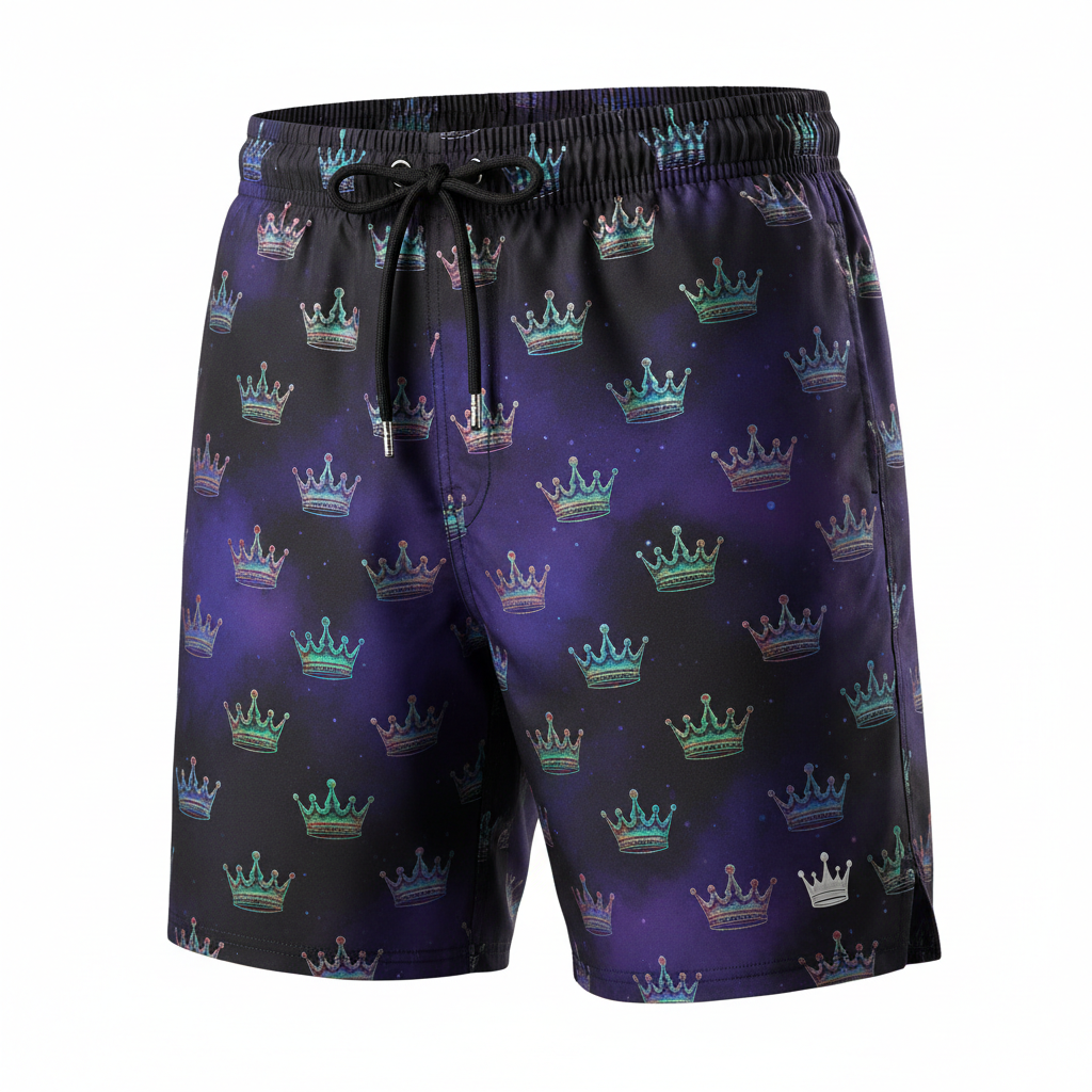 TITAN Galaxy Crown Swim Trunks