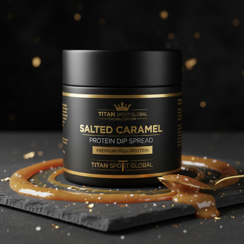 Crown High-Protein Salted Caramel Cashew Butter Dip