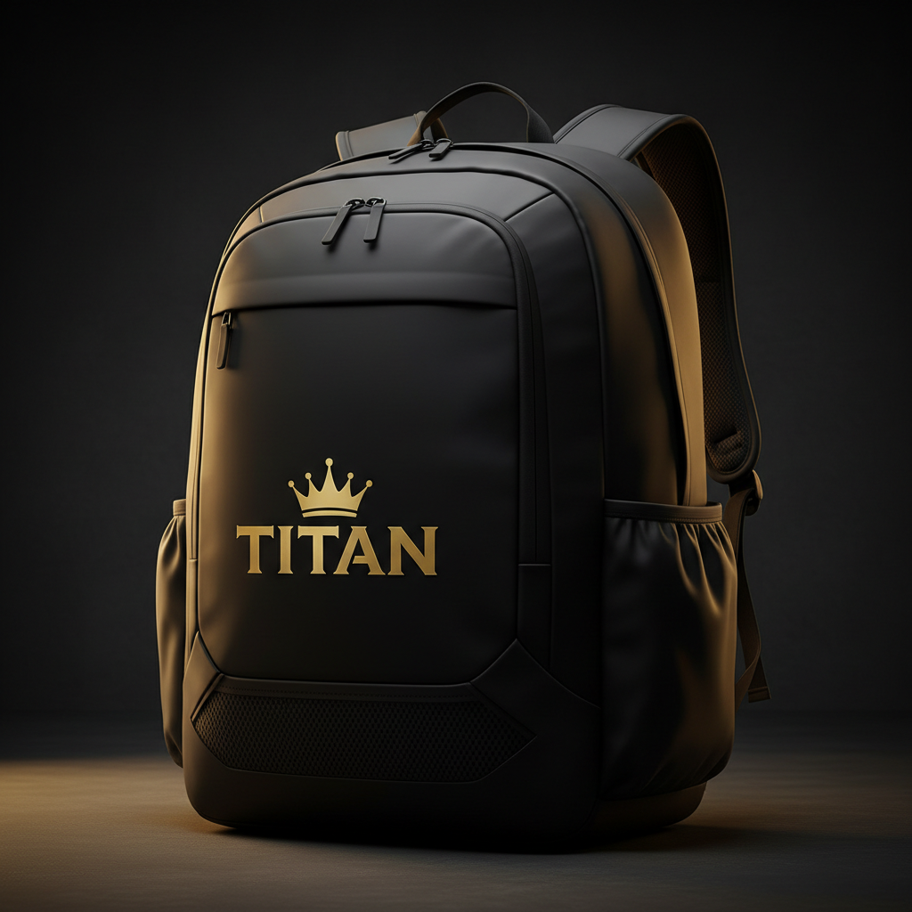 TITAN Gym Backpack - Crown Edition Clean Logo