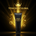 TITAN SPORT GLOBAL athlete sunscreen SPF 50 tube