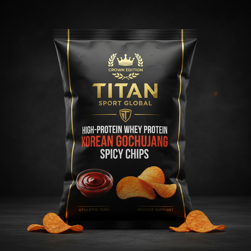 Whey Protein Korean Gochujang Chips — TITAN SPORT GLOBAL