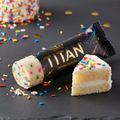 TITAN Vegan Protein Bar Birthday Cake Crown Edition — 20g protein premium product shot