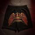 TITAN Men's Crown Edition Lounge Shorts Ruby Red Gold