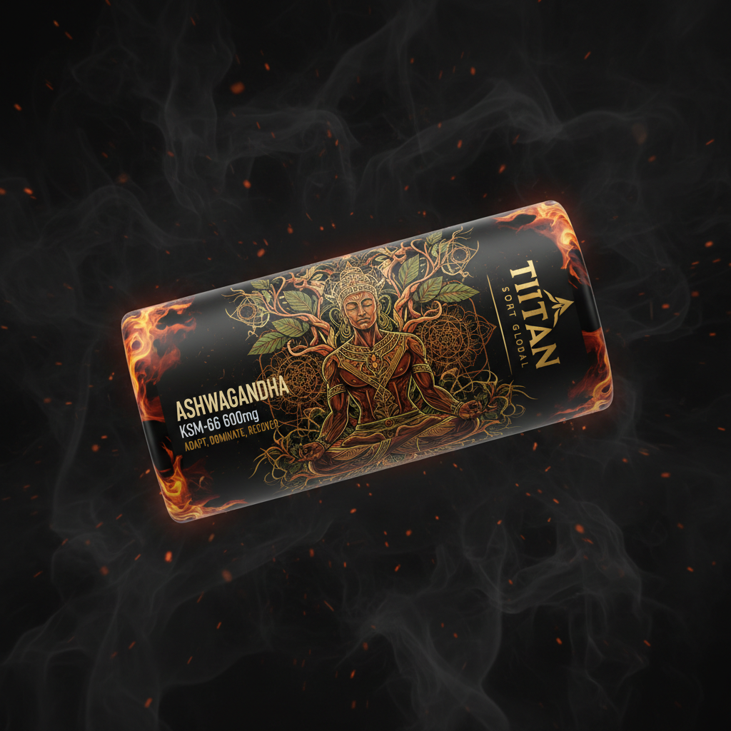 TITAN Ashwagandha KSM-66 — 600mg Stress & Strength Support