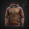 TITAN Tibetan Mandala Zip-Up Hoodie — Dharma Edition