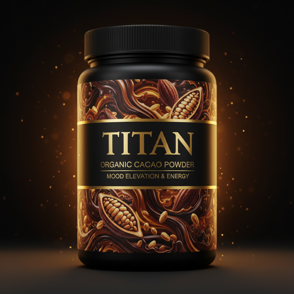 TITAN Organic Cacao Powder - Mood & Performance Booster