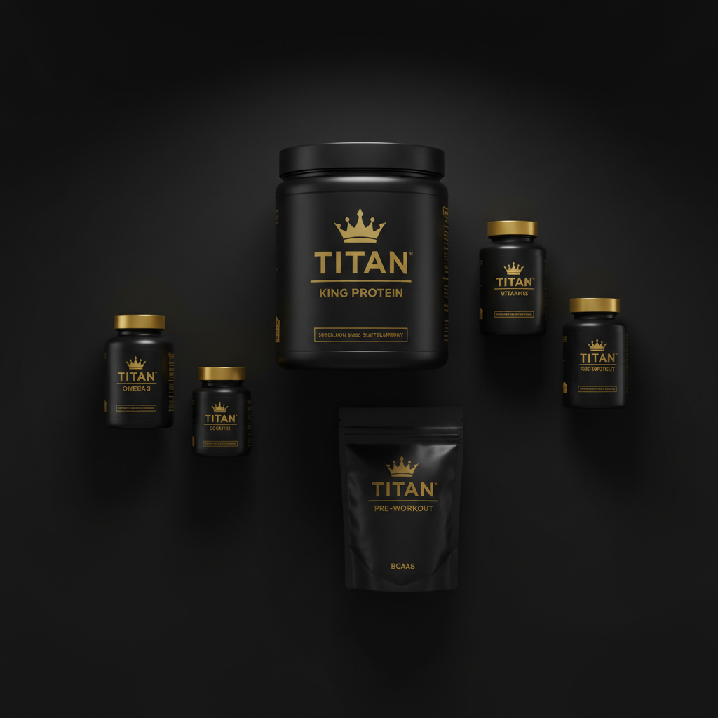 TITAN Monthly Protein & Supplement Stack