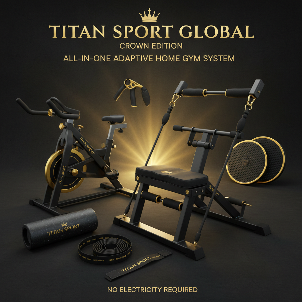 TITAN All-In-One Adaptive Home Gym System Crown Edition