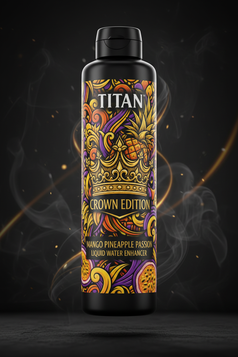 TITAN Crown Edition Liquid Water Enhancer Mango Pineapple Passion