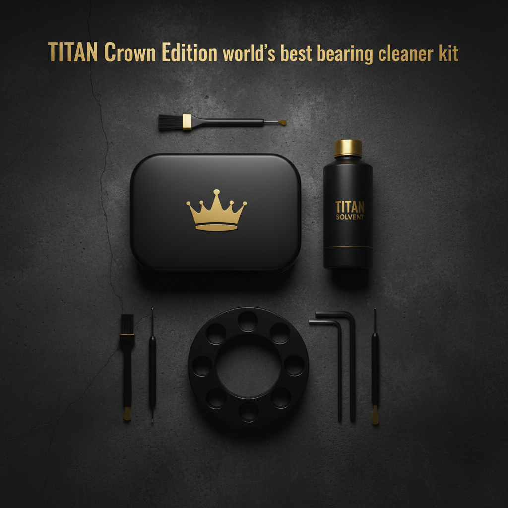TITAN Crown Edition World's Best Bearing Cleaner Kit