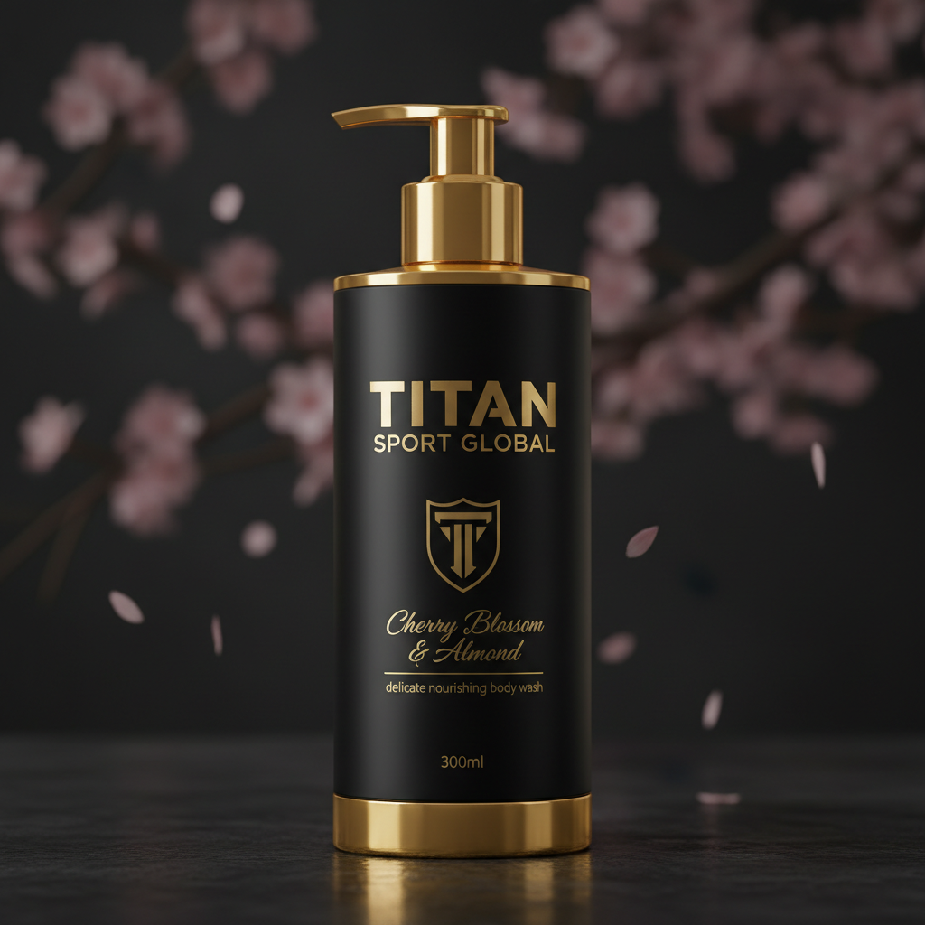 TITAN HER Body Wash Cherry Blossom & Almond
