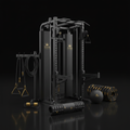 TITAN All-In-One Cricket Player's Batting Power & Conditioning Home Gym Kit — Crown Edition