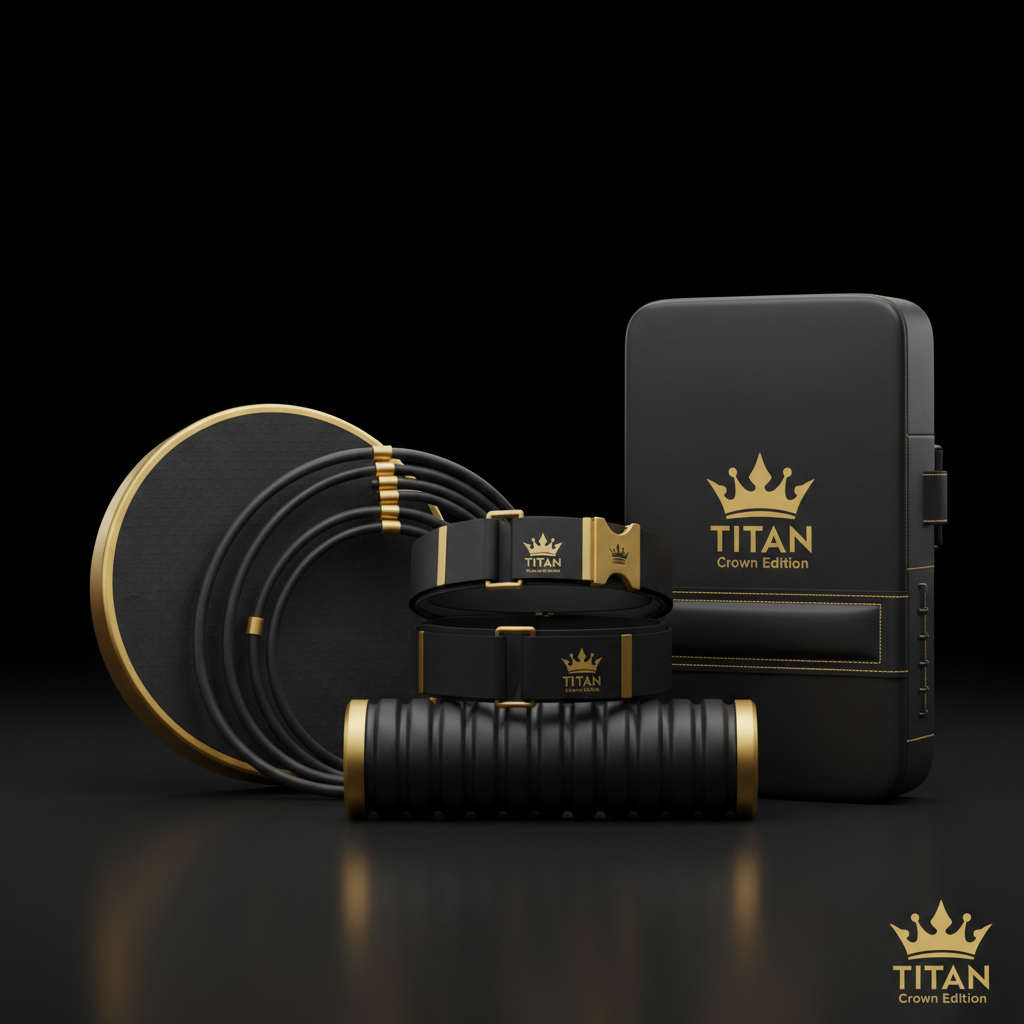 TITAN All-In-One Martial Arts Flexibility & Kicking Home Gym Kit — Crown Edition