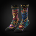 TITAN Crown Edition Tattoo Art Handball Socks