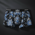 TITAN Women's Cozy Boxer Shorts Ice Queen Crown Edition