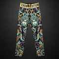 TITAN Crown Edition Tattoo Art Medusa Straight-Leg Pants Women's Athletic Bottoms