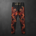 TITAN Women's Phoenix Crown Compression Tights flat lay