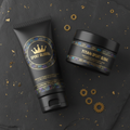 TITAN Crown Edition Cycling Chamois Cream Matte Black Gold