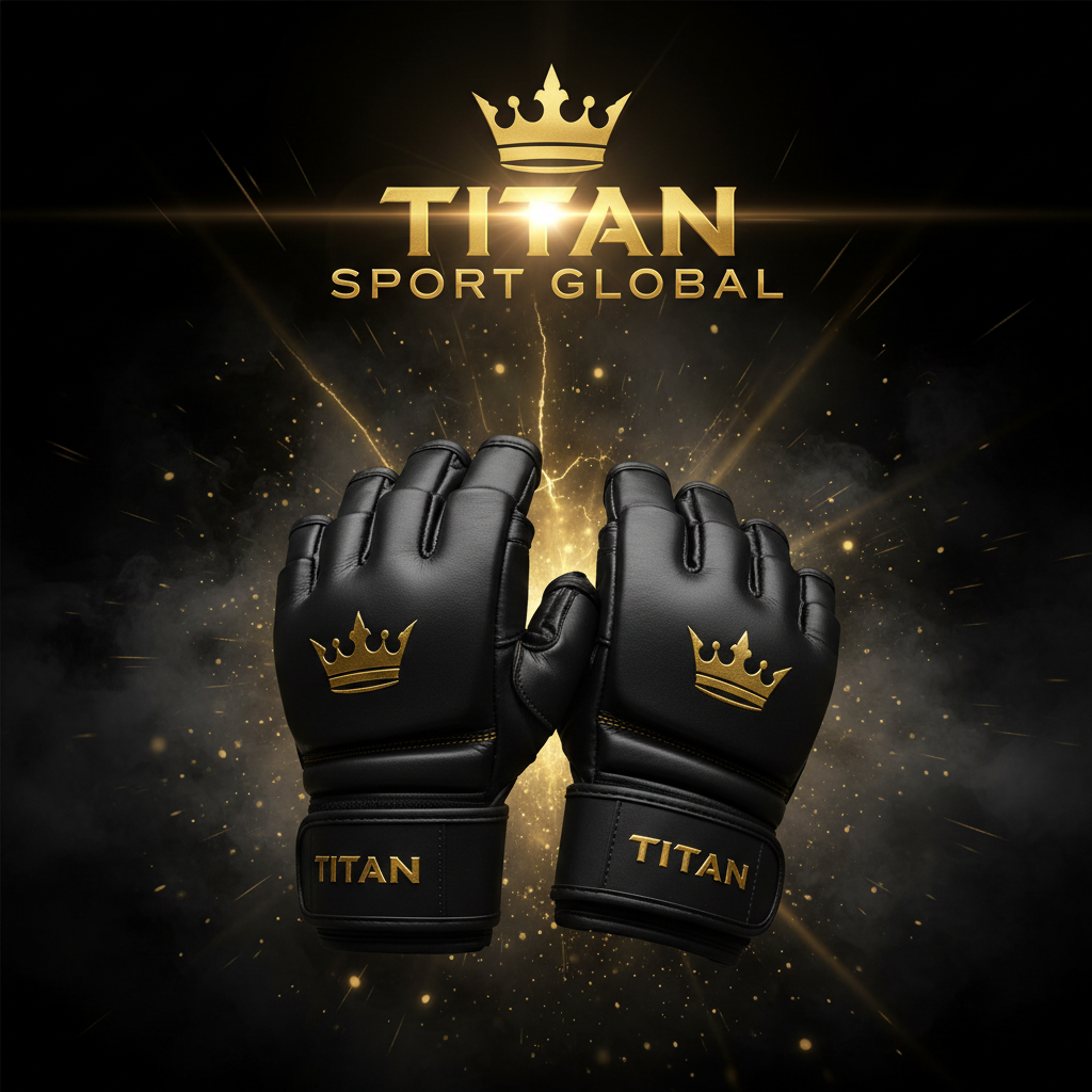 TITAN SPORT GLOBAL pro MMA gloves 4oz hybrid grappling gloves