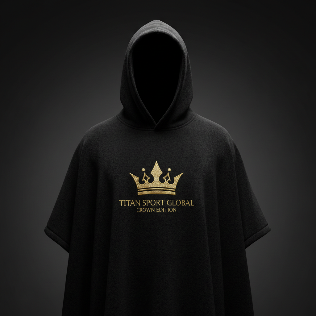 TITAN Crown Surf Changing Robe Microfiber Poncho