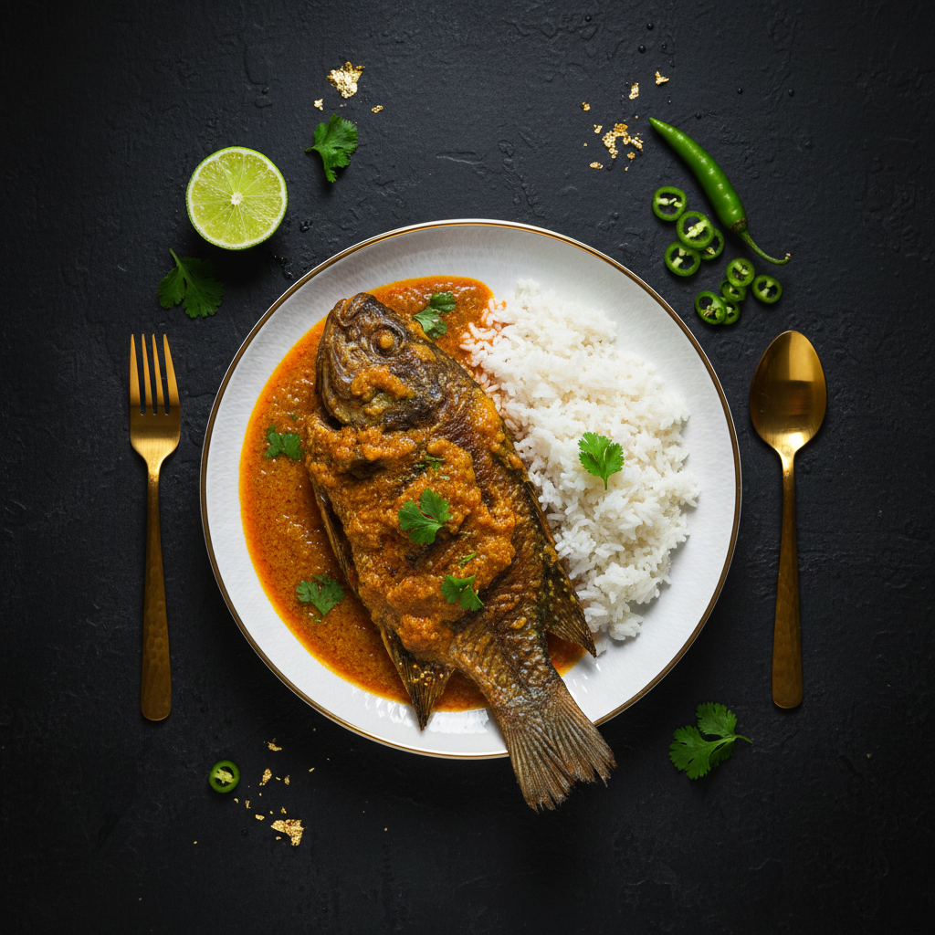 TITAN Tanzanian Mchuzi Wa Samaki Fish Curry Muscle Dinner
