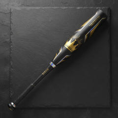 TITAN Crown Edition Softball Bat — Matte Black & Gold