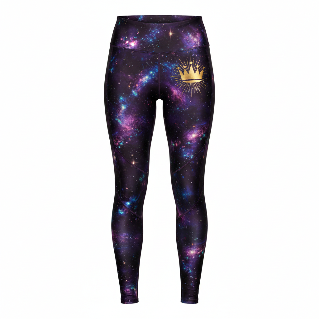 TITAN Galaxy Crown Women’s Leggings — Crown SWAG Edition