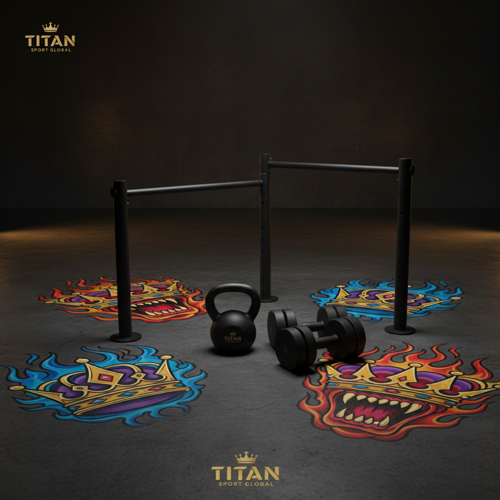 TITAN Crown Edition Home Gym Starter Bundle