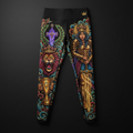 Victorious Woman Women's Leggings — TITAN Crown Edition tattoo artwork