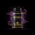 TITAN SPORT GLOBAL melatonin sleep gummies supplement bottle