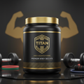 TITAN Whey Protein - Black & Gold Isolate Powder