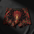 TITAN Women's Cozy Boxer Shorts Cherry Blossom Crown Edition