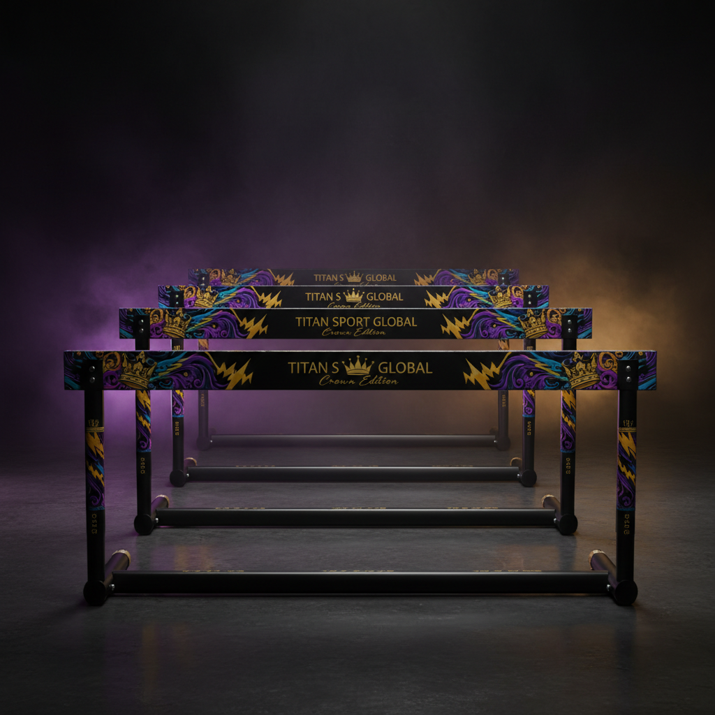 TITAN Crown Edition Adjustable Speed Hurdles