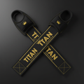 TITAN Lifting Straps - Heavy Duty Cotton Deadlift Straps Pair