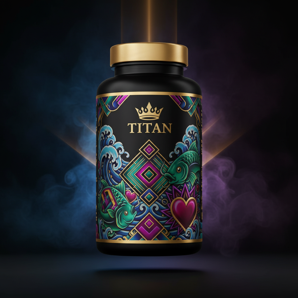 TITAN Omega-3 Fish Oil - Crown Edition